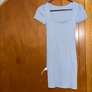 Light blue maxi dress